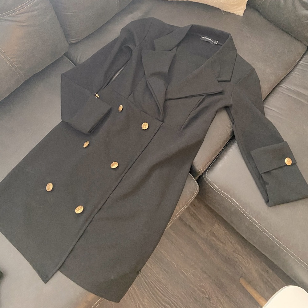 Tuxedo dress